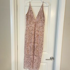 Dress the Population MIDI Dress